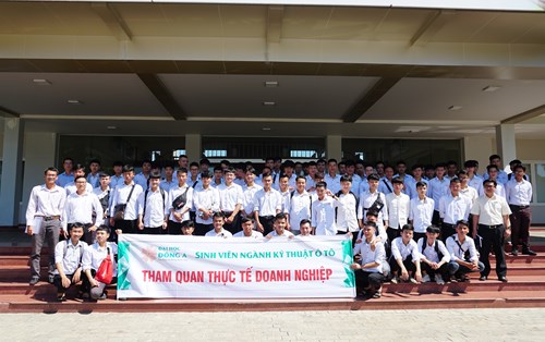 Tham quan kiến tập Tại Thaco Chu Lai Trường Hải