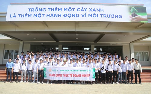 Tham quan kiến tập Tại Thaco Chu Lai Trường Hải