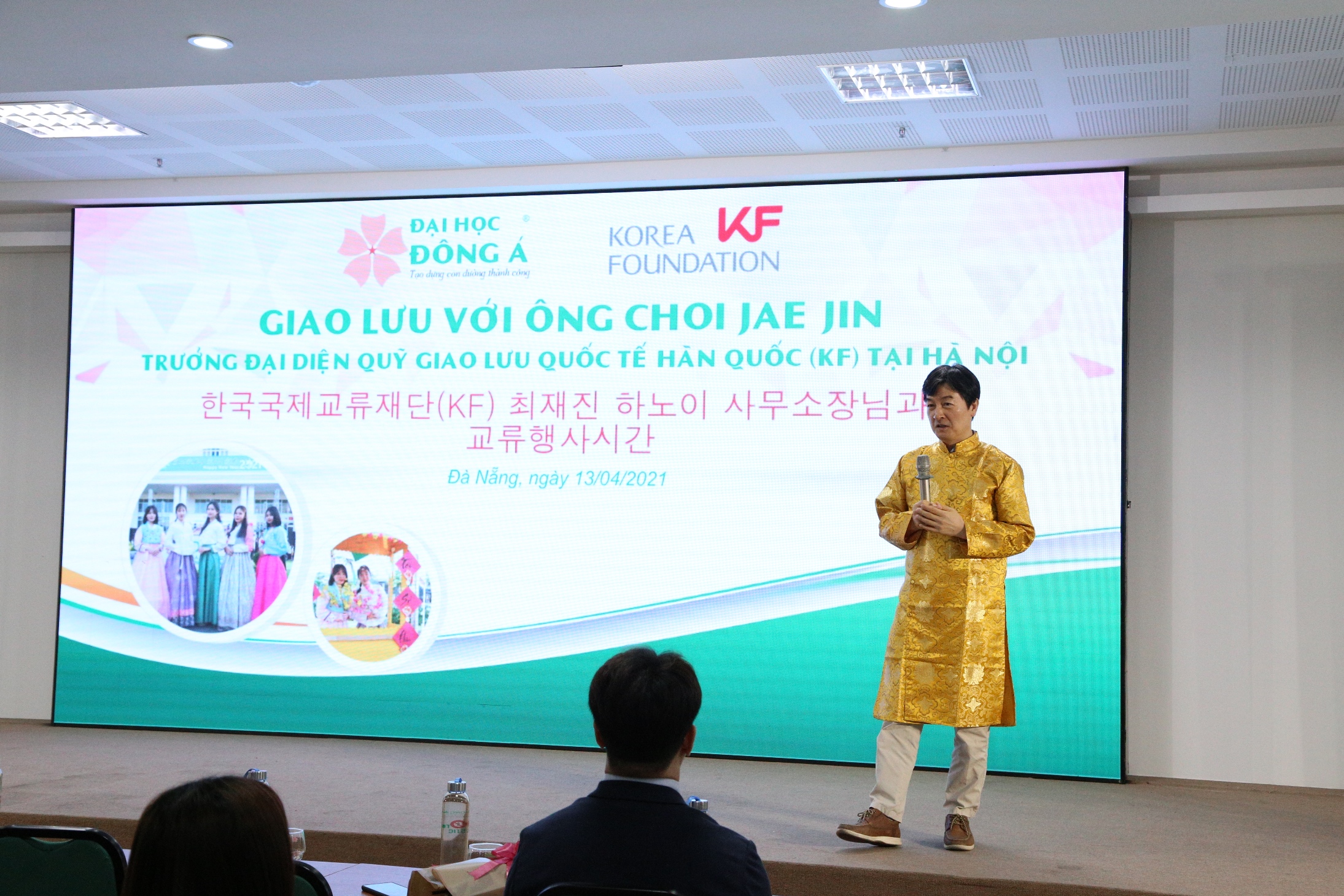 Korea Foundation giao lưu sinh viên Ngôn ngữ và Văn hóa Hàn Quốc ĐH Đông Á