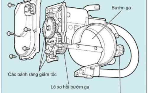Hệ thống điều khiển bướm ga điện tử ETCS-i