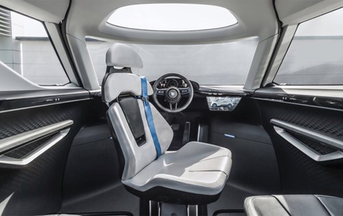 Porsche Vision Renndienst  - Thiết kế nội thất hướng đến tương lai